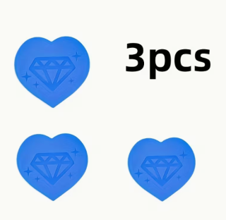 Diamond Painting Dreiteiliges Set kleine Herz-Formen